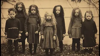 Creepy, strange, 1800s-1900s mysterious images generated by AI.