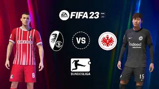 SC Freiburg vs Frankfurt FC | Bundesliga | FIFA 23 Gameplay HD