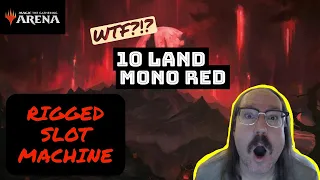 PROOF Arena is RIGGED - 10 Land Meme Deck WINS (Standard Mythic)