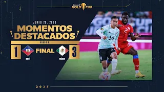 Haití 1-3 México | HIGHLIGHTS | 2023 Gold Cup