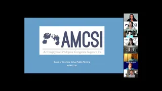 AMCSI Virtual BOD Meeting 2020