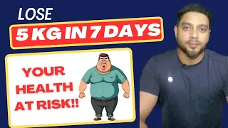 crash diet weight loss in hindi/urdu | Fast weight loss Side Effects