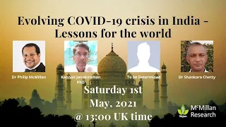 Evolving COVID-19 crisis in India - Lessons for the world