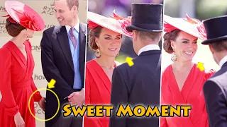 Catherine's Cheeky Flirty Moment with William at Royal Ascot Leaves Fans Captivated