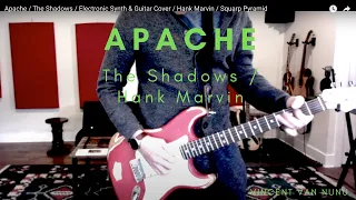 Apache / The Shadows / Electronic Synth & Guitar Cover / Hank Marvin / Squarp Pyramid