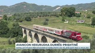 Avancon hekurudha Durrës-Prishtinë / Shpallet fituesi për studimin e fizibilitetit