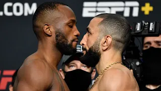 UFC Vegas 21: Weigh-in Faceoffs