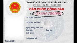 Ý nghĩa 12 chữ số trên thẻ căn cước công dân.