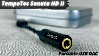 Обзор портативного USB ЦАП TempoTec Sonata HD2