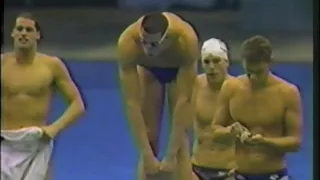 1988 Olympic Games - Swimming - Men's 4x100 Meter Medley Relay - USA