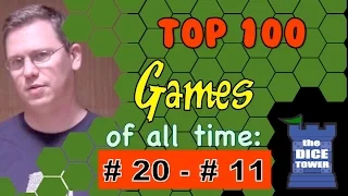 Top 100 Games from Eric Summerer (#20 - #11)