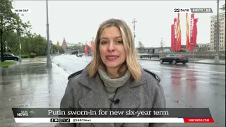 President Vladimir Putin sworn-in for new six-year term