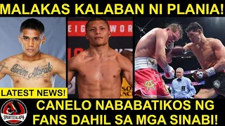 Laban na ni Plania at Pitbull! | Canelo NATAKOT na kay Bivol? Ayaw BIGYAN ng rematch!