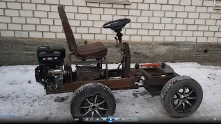 Первый выезд!!! Деревенский помощник! Част 2. Mini loader. Part 2.