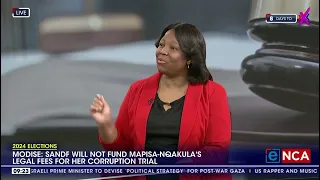 Mapisa-Nqakula's application to have her legal fees funded by Defence declined