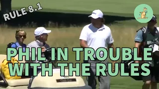 Phil Mickelson has Rules Issues...Again - Golf Rules Explained