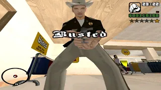Busted #33 Inside the Clothes Shop | GTA SA