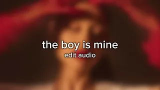 the boy is mine - ariana grande || edit audio #fyp  #editaudio #arianagrande