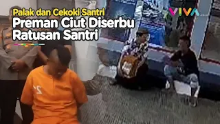 Palak Uang Infaq dan Cekoki Santri Miras, Preman Kicep Saat Digeruduk