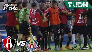 ¡SE ARMÓ LA BRONCA! Y hay expulsados | Atlas 0-0 Chivas | Grita México C22 - J11 | TUDN