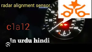 Nissan Altima (code C1A12-18) Radar raser Alignment and adjustment incorct problem , Urdu hindi