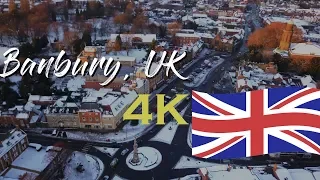 Banbury UK -- 4K Drone Video