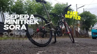 Sepeda Mini Konsep Minitrek Groupset Shimano Sora 9speed pake Brifter | 2021