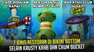 7 Jenis Restoran di Bikini Bottom selain Krusty Krab & Chum Bucket