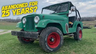 1967 Jeep CJ5: Cleaning Up 25 Years Of Neglect!