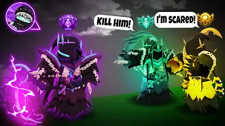 Everyone is SCARED of me because of this VICTORIOUS NIGHTMARE GRIM REAPER.. (Roblox Bedwars)