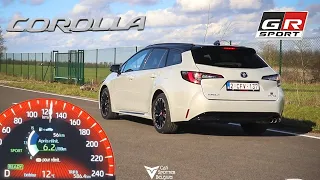 Toyota Corolla TS GR Sport (180HP) | 0-100 Acceleration TEST! by Car Spotter Belgium