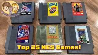 Top 25 NES Games Ranked!