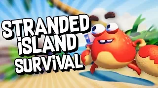 Stranded ALONE on an Island VR Survival! - Island Time Survival