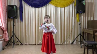 "Віночок" (Амалія Кримська) - Єва Адамчук (live), ДМШ, смт Попільня, 11.12.2018 р