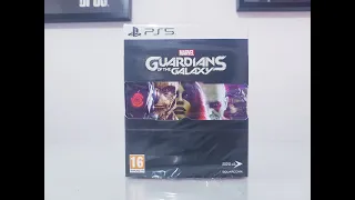 Marvel Guardians Of The Galaxy Cosmic Deluxe Edition Ps5 unboxing