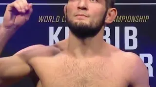 Хабиб Нурмагомедов & Дастин порье UFC 242 yuzma yuz uchrashuvi