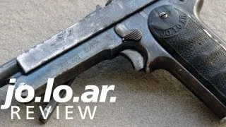 Review: the JoLoAr Spanish one-hand cocking semi-auto pistol