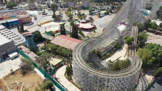 Así luce la Feria de Chapultepec abandonada