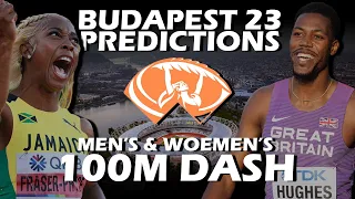 2023 Budapest World Championships Predictions | Men’s & Women’s 100m Dash