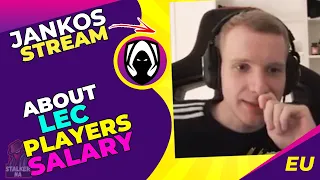 Jankos About LEC Players Salary 🤫 💰