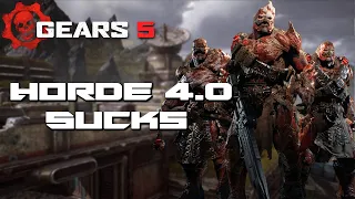 Gears 5: Horde 4.0 Sucks