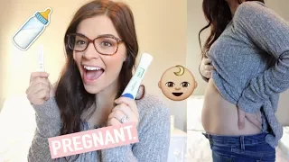 SURPRISE! I'M PREGNANT AGAIN! FIRST TRIMESTER SYMPTOMS!