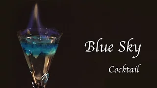 Beautiful Cocktail: How to make Blue Sky Cocktail | Cafe Yooky