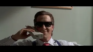 Patrick Bateman being himself for about 11 minutes
