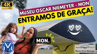 ENTRAMOS DE GRAÇA NO MUSEU OSCAR NIEMEYER EM CURITIBA -  EPISÓDIO 10 - O QUE FAZER EM CURITIBA!