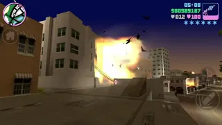 GTA VICE CITY 6 STAR RAMPAGE WITH INFINITE ROCKET LAUNCHER AMMO