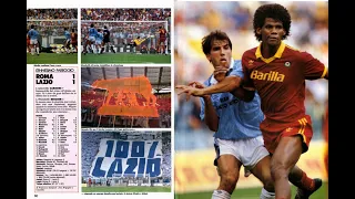 ROMA-Lazio 1-1 RIZZITELLI 6ª giornata Andata 06-10-1991