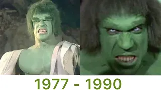 Evolution of Hulk Make Up