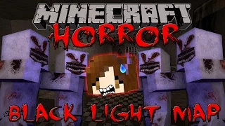Minecraft Horror Adventure Map: Black Light w/ Facecam & Friends