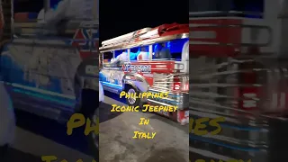 PHILIPPINES ICONIC JEEPNEY IN ITALY | SHORTS